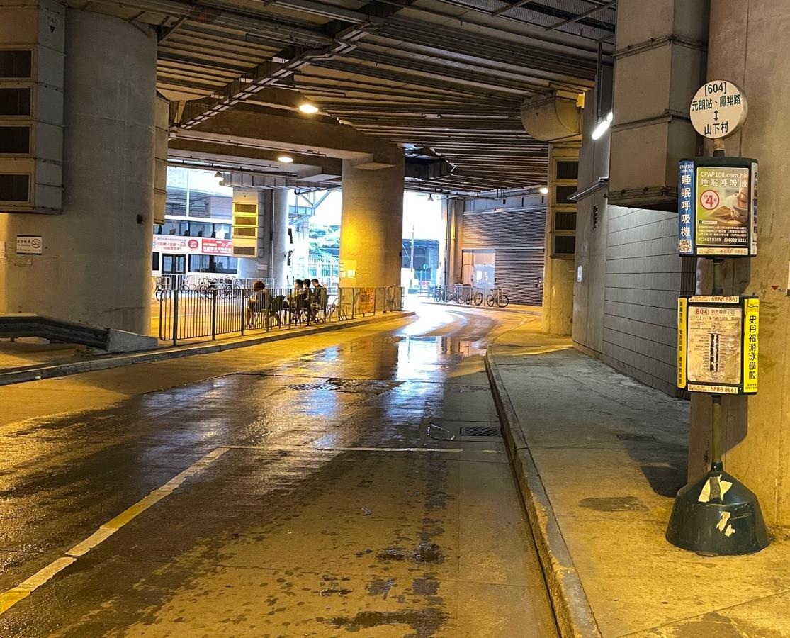 元朗西鐵站 G1 出口綠色專線小巴站圖片